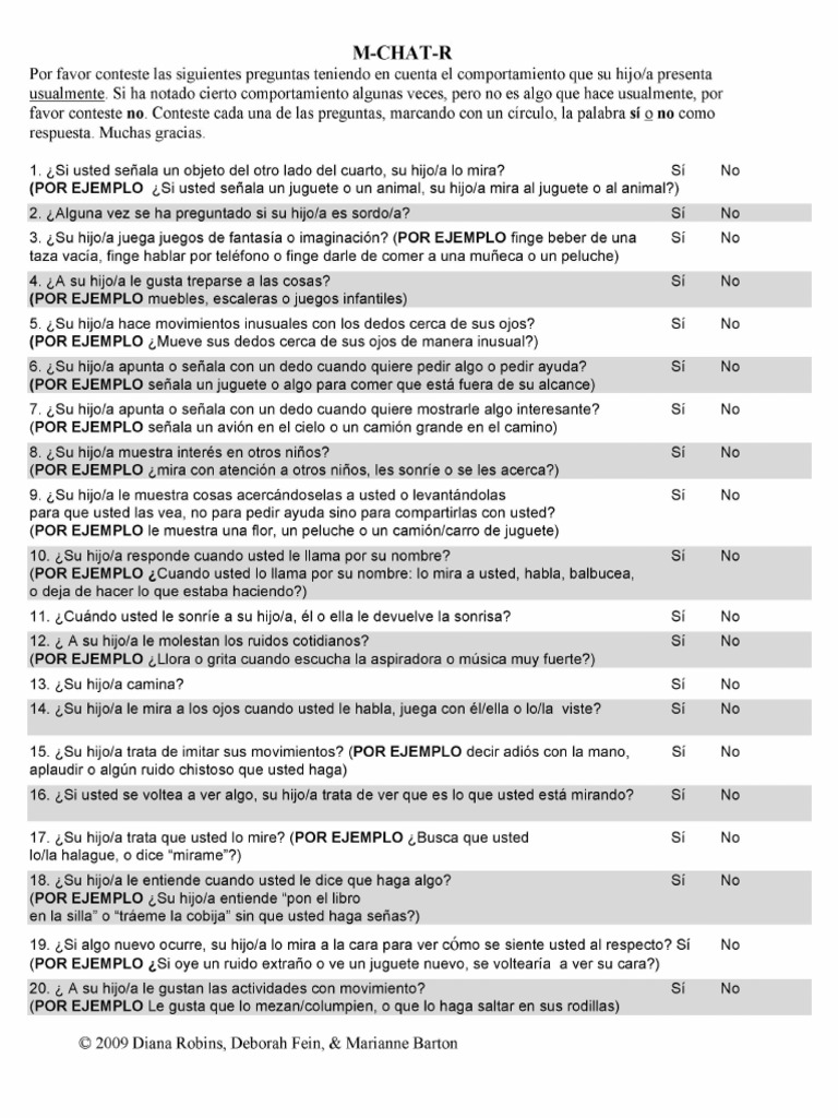 M-Chat-R-F 1-3 | PDF