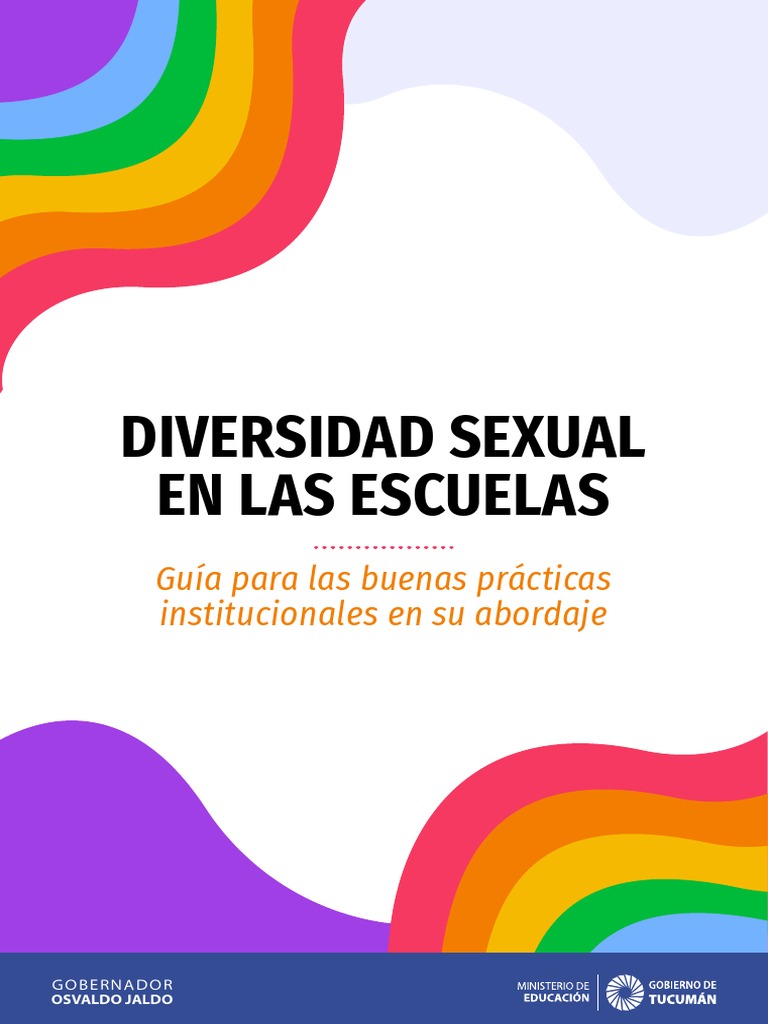 Diversidad Sexual en Escuelas | PDF | Identidad de género | Estudios ...