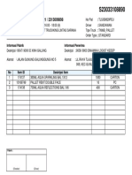 Shipment Ticket Sandiawan