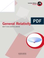 General Relativity: Matthias Bartelmann