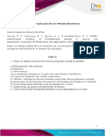 Anexo 5 - Analisis Aplicación de Los Métodos Numéricos