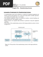 Chapter Six - : Manufacturing Systems