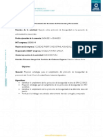 Informe Seguimiento A Protocolo Covid-19 26 Al 30 de Abril