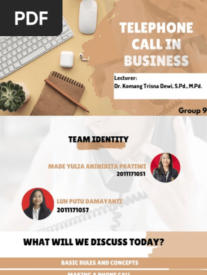 TPPT GRUP 9_ Telephone Calls