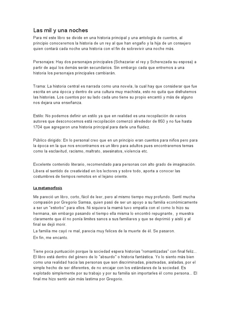 Cuatro historias de Las mil y una noches