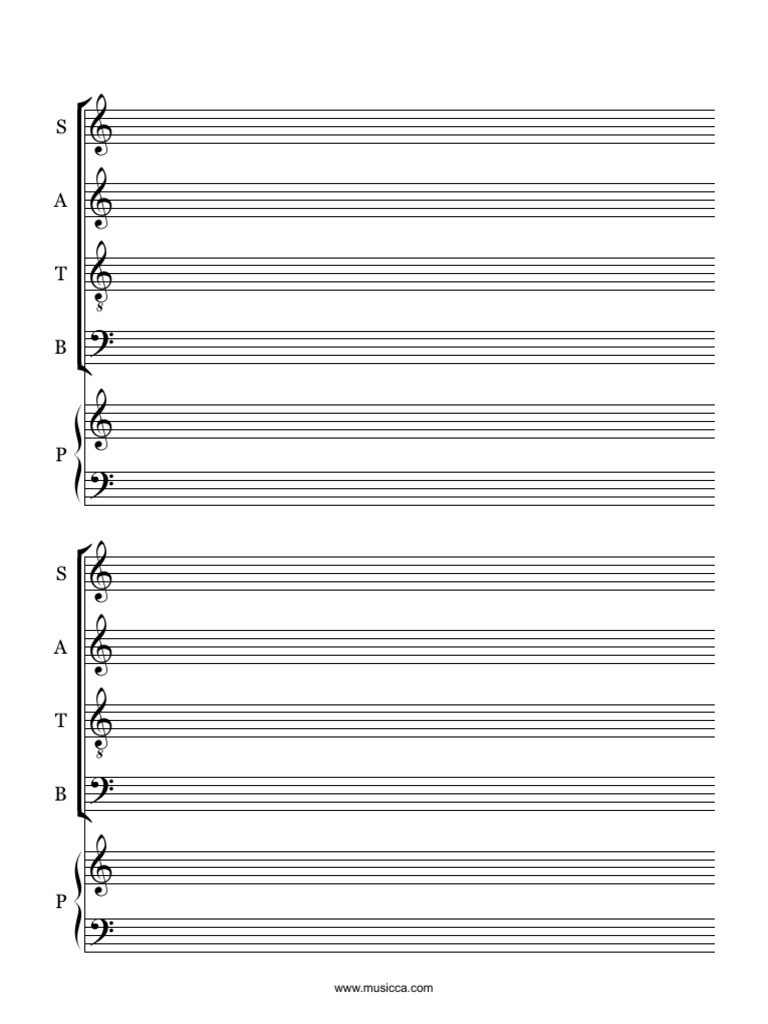 Choir and Piano Letter | PDF