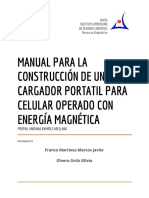 Manual Construcción Cargador para Celular