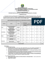 Edital 42 - 2022 - Cursos Superiores de Pos-Graduacao Lato Sensu em Nivel de Especializacao 2023.1