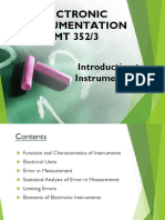 Chapter 1 - Introduction To Instrumentation
