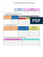 Resultados de Evaluación Diagnóstica 2023