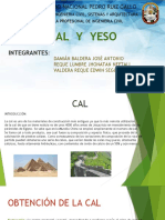 Cal y Yeso Power Point