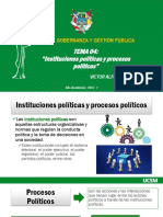 Instituciones Políticas y Procesos Políticos4