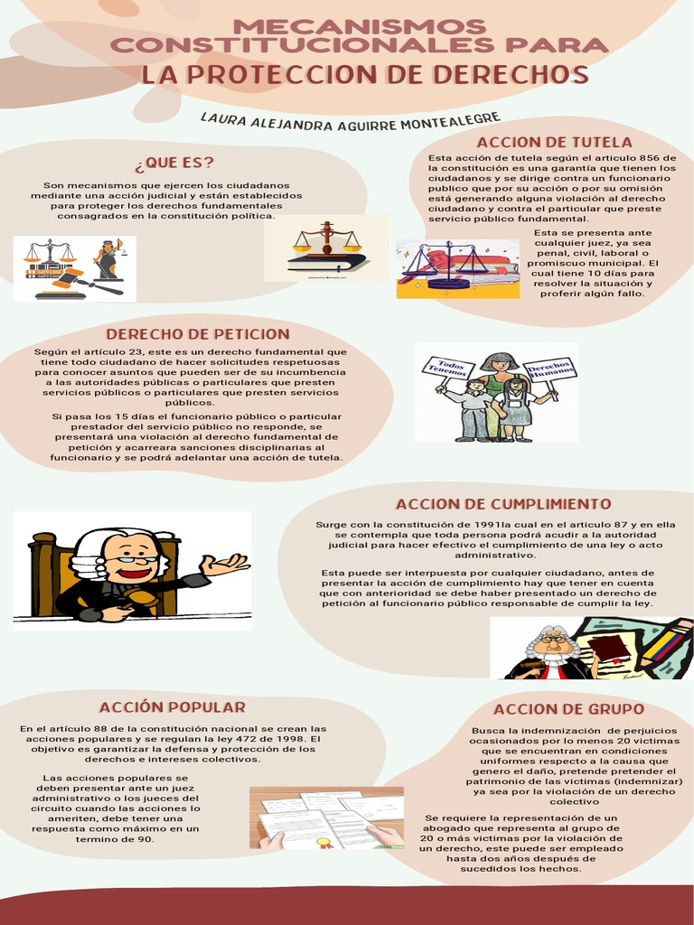 Mecanismos de Protección de Derechos | PDF | Derecho Constitucional ...