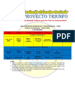 Rol Exámenes I Trimestre - A. Azul 23