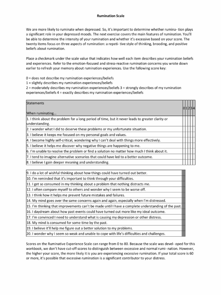 Rumination Scale 01 PDF