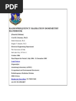Download Radiofrequency Radiation Dosimetry Handbook by le84 SN64805378 doc pdf