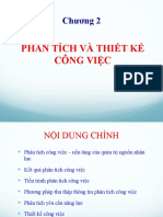 HRM - MBA 2022 Chg2. Phân tích và Thiết kế Công việc