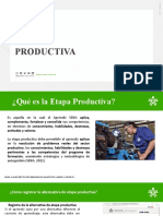 Presentación Etapa Productiva