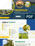Blue and Yellow Modern Agriculture Company Profile Presentation