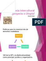 Ciudadanía Intercultural ¿Proyecto o Utopía