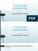 3RD Quarter Examination