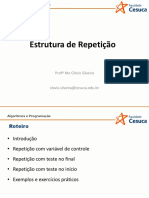 Aula 07 - Estrutura de Repetição