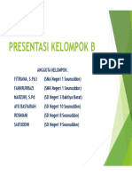 Presentasi Kelompok B Final