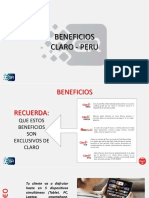 Beneficios Claro Sep 18