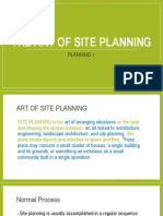 Lec 02 The Art of Site Planning