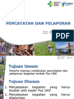 Pencatatan Dan Pelaporan DI POS UKK