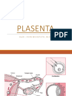 Pertumbuhan Dan Perkembangan Plasenta