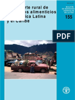 Transporte Rural de Productos Alimenticios en America Latina