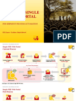 Single PEB Web Portal Workshop - Customer Workshop