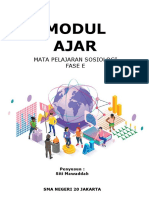 Modul Ajar Fase E - Sosiologi