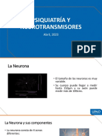 Clase 3. Psiquiatria y Neurotransmisores