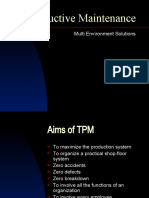 Total Productive Maintenance: Multi Environment Solutions