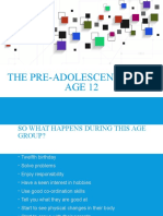 The Pre-Adolescent Years - Final