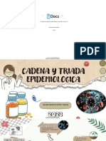 Cadena y Triada Epidemiologicas