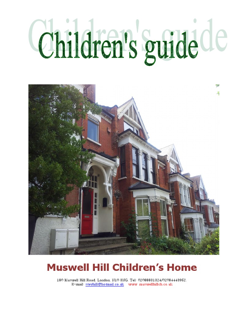 Muswell Hill Children's Home Guide | PDF | Bullying | Equal Opportunity
