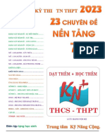 23 Chuyen de Nen Tang 7 On Tap Ky Thi TN THPT 2023 Mon Toan