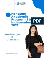 Buku Panduan Akademik Program Studi Independen 2022