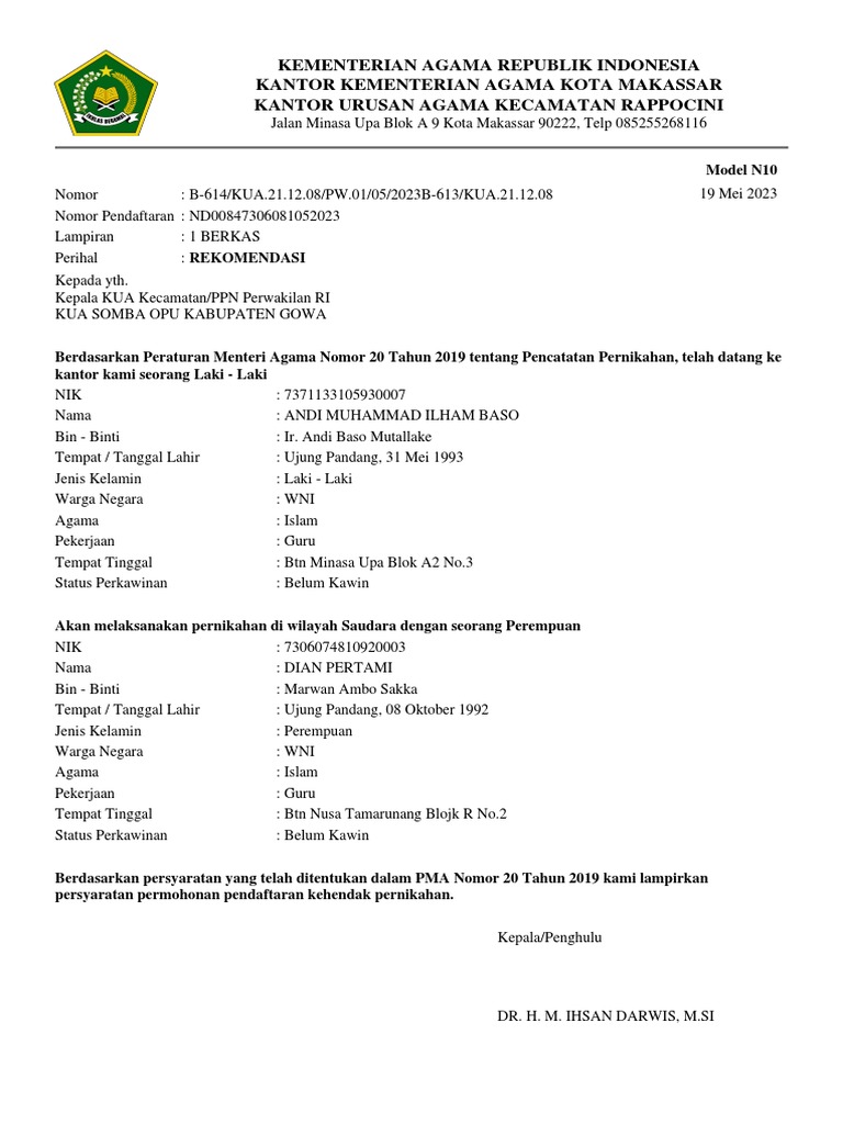 Perjalanan Ilham Arif dan Andi Baso Jadi Calon Kuat Ketua Domino Sulsel