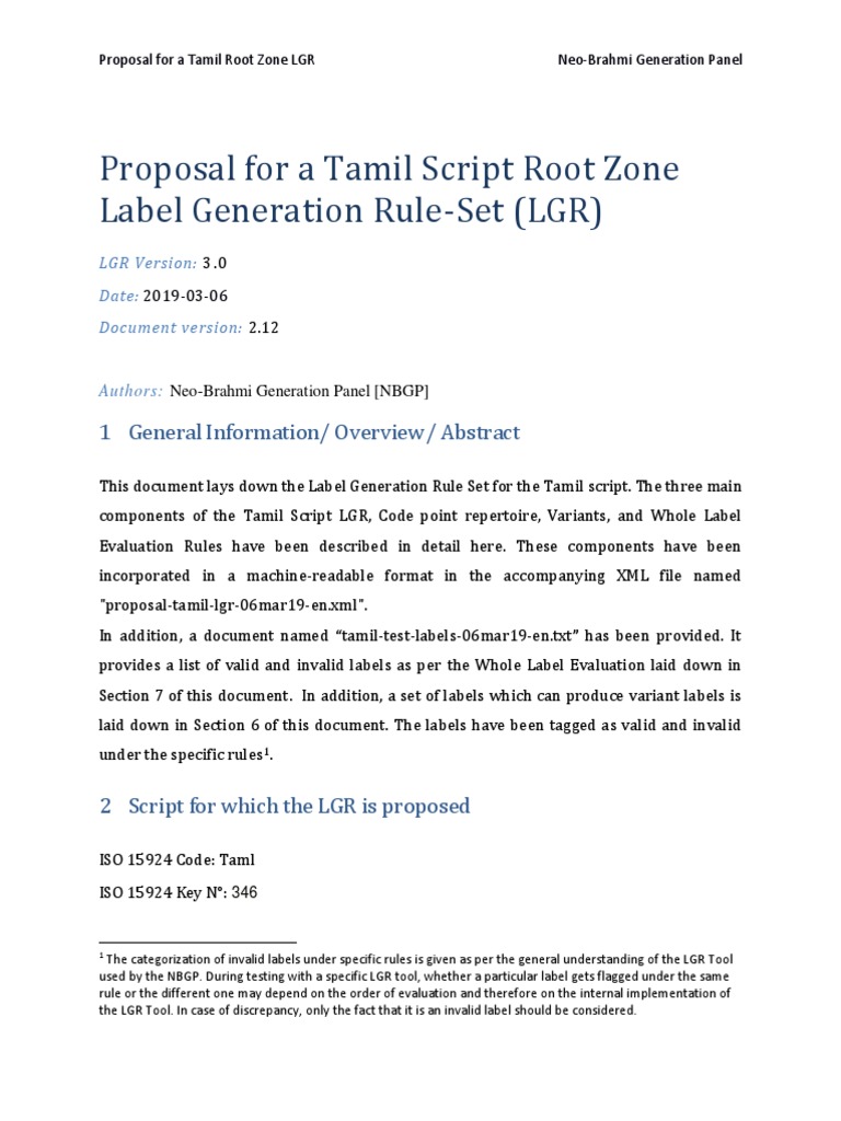 Proposal Tamil Lgr 06mar19 En Pdf