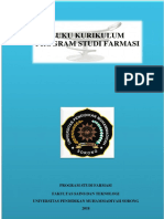 Buku Kurikulum Program Studi Farmasi