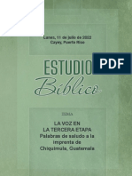 11 de Julio Del 2022 La Voz en La Tercera Etapa