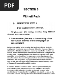 Vibhuti Pada