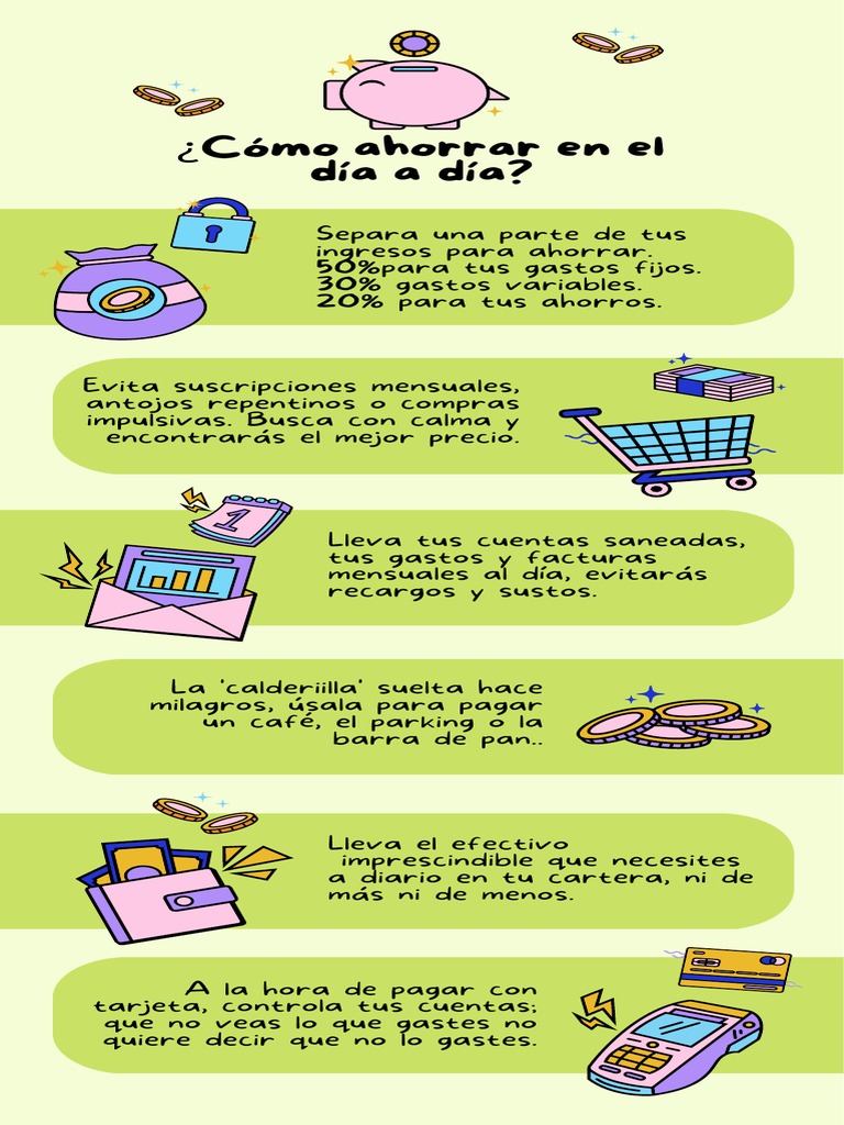 Actividades para ahorrar dinero en familia | PDF