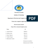 Automated Irrigation System