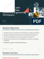 De Mod 1 Get Started With Databricks Data Science and Engineering Workspace