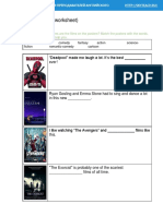 Film Review Worksheet